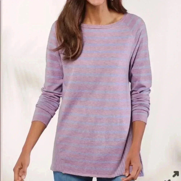 SOFT SURROUNDINGS Sunset Cruise Soft Knit Sweater - Picture 1 of 8